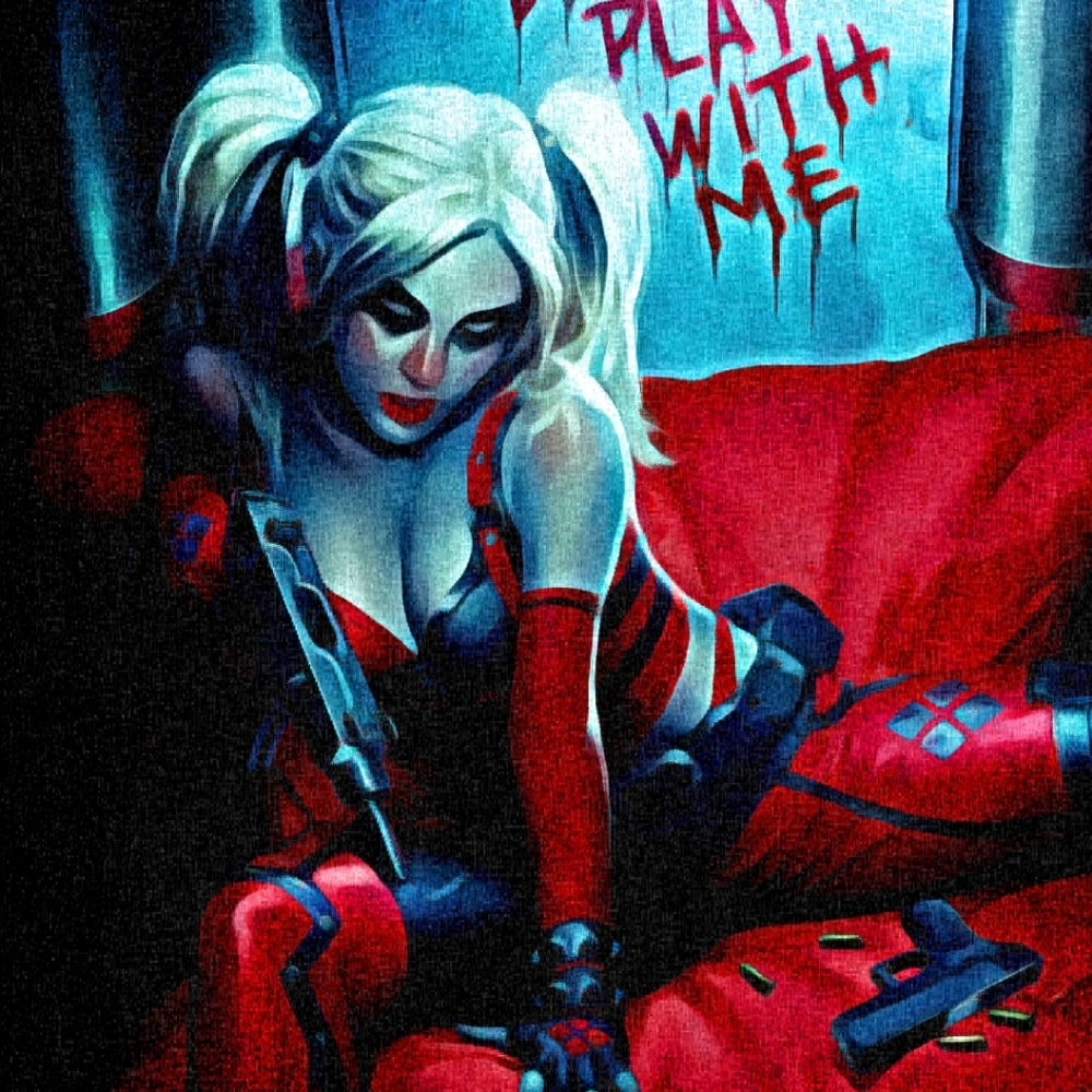 Harley Quinn Painting